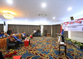 Walikota Hadiri Sosialisasi Pengawasan Pemilu Partisipatif di Kotamobagu