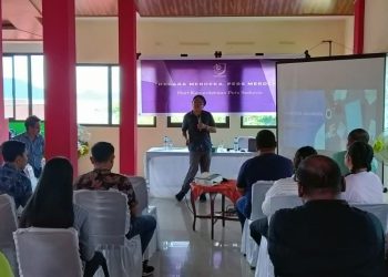 AJI Manado Gelar Diskusi Independensi Media dan Demokrasi di Kepulauan Sitaro