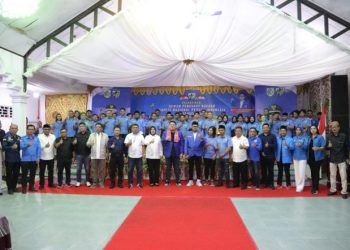 Hadiri Pelantikan DPD KNPI Kota Kotamobagu, Tatong Bara Sampaikan Harapannya