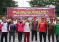 Hadapi Tahun Politik Polres Bolsel Perkuat Sinergitas, Gelar Olahraga Bersama TNI dan Pemkab
