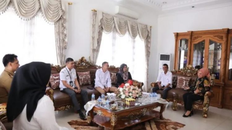 Wali Kota Tatong Bara Terima Kunjungan KPUD Kotamobagu