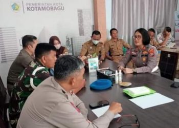 Pemkot Kotamobagu dan Sat Lantas Gelar Rapat Bahas Rekayasa Lalin Jelang Lebaran