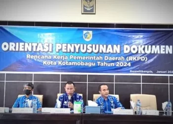 Pemkot Kotamobagu Gelar Orientasi Penyusunan RKPD Tahun 2024