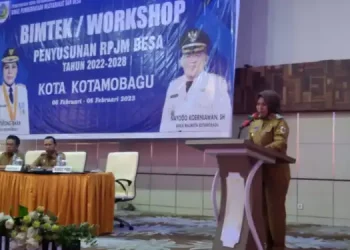 Wali Kota Kotamobagu Buka Workshop Penyusunan RPJMDes 