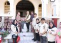 Tatong Bara Bersama Jajaran Pimpinan OPD Serahkan Bantuan Korban Banjir Manado