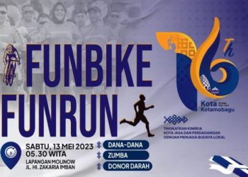 Besok Pemkot Kotamobagu Gelar Kegiatan Fun Run dan Fun Bike