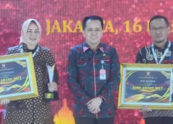 Realisasi Belanja Tertinggi TA 2022, Pemkot Kotamobagu Raih Penghargaan APBD Award