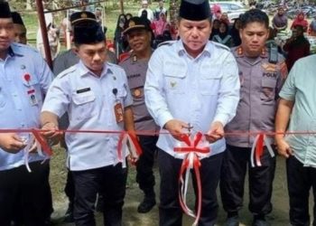 Wabup Deddy Abdul Hamid Resmikan Ponpes Al Fatah Hizbullah di Linawan