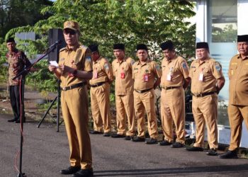 Pimpin Apel Kerja Usai Libur Idul Adha, Bupati Iskandar Kamaru Tekankan Hal ini