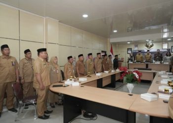Bupati dan Wabup Bolsel Sambut Tim Korsupgah KPK RI