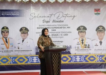 Walikota Kotamobagu Terima Kunjungan Kerja Bupati dan Wakil Bupati Minahasa Tenggara