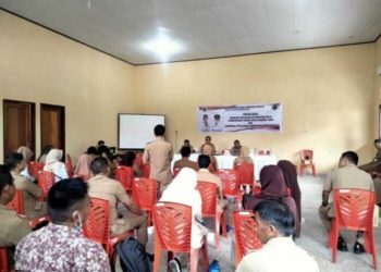 Disperinaker Kotamobagu Sosialisasi PTM dan Koordinasi Perluasan Penempatan Tenaga Kerja 2023