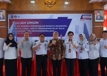 Walikota Kotamobagu Beri Kuliah Umum di Kampus IPDN Sulut