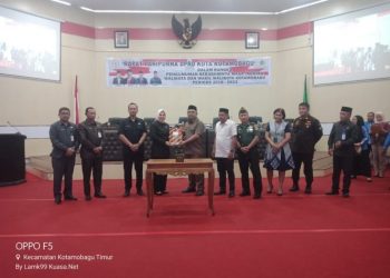 Tatong Bara Hadiri Rapat Paripurna Pengumuman Berakhirnya Masa Jabatan Walikota dan Wakil Walikota