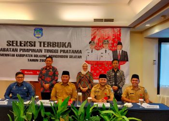 Wabup Deddy Buka Seleksi JPT Pratama Bolsel