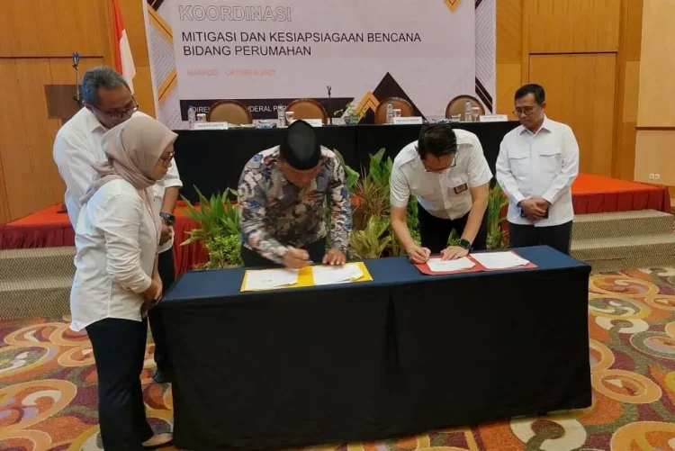 Wabup Deddy Teken Berita Acara Serah Terima Rusus di Bolsel