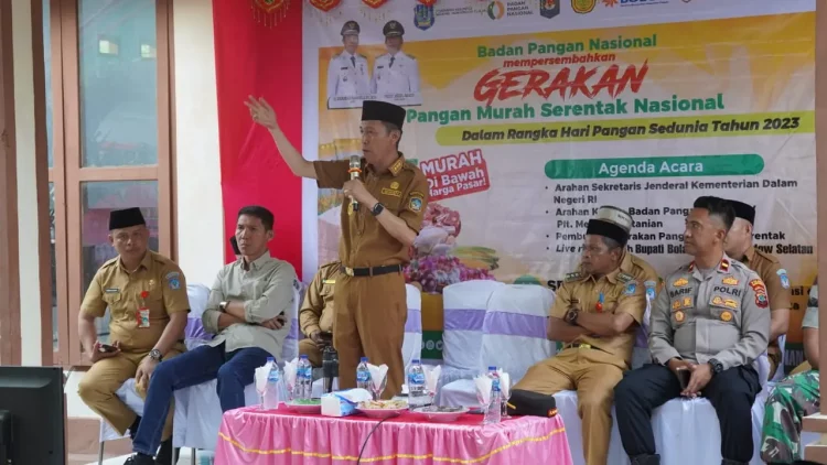 GPM Serentak Nasional, Bupati Ajak Masyarakat Terapkan Pola Hidup Sederhana