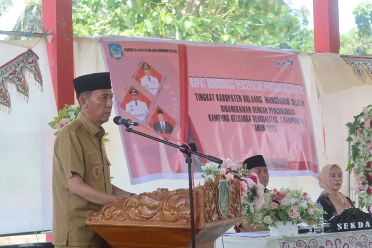Bupati Bolsel Buka Rakor Percepatan Penurunan Stunting