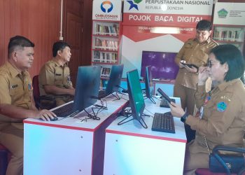 Dinas Perpustakaan dan Kearsipan Kabupaten Minut Resmikan POCADI