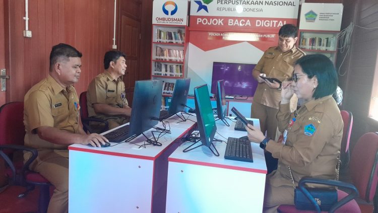 Dinas Perpustakaan dan Kearsipan Kabupaten Minut Resmikan POCADI