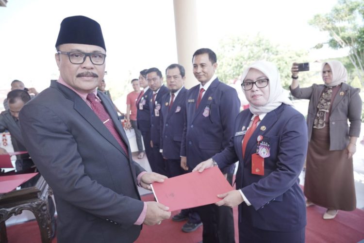 Pj Bupati Bolmong Launching Aplikasi SIMPATIKHAPI