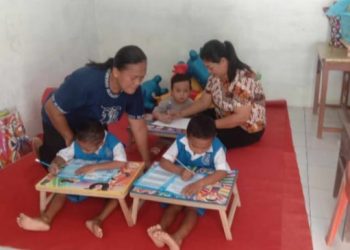 Ini Bukti Pemerintah Kampung Birakiama Peduli Pendidikan Anak Usia Dini