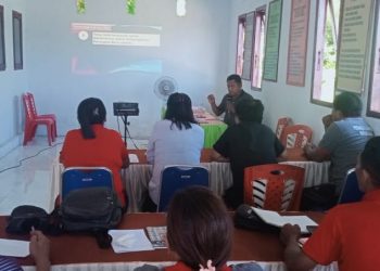 Gelar Bimtek Peningkatan Kapasitas Perangkat Kampung, Kapitalau Birakiama Hadirkan Narasumber dari Dinas PMD