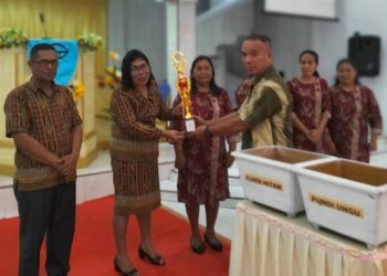 HEBAT… PKK Kampung Laingpatehi Juara 1 Lomba Administrasi