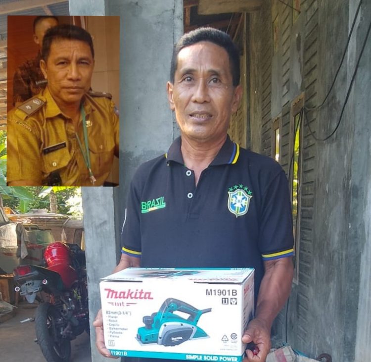 Habiskan Rp12 Juta untuk Pengadaan Alat Pertukangan, Kapitalau: Kami Bantu Masyarakat