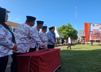 Pimpin Apel Kerja Perdana 2024, Bupati Iskandar Kamaru Sampaikan Hal ini