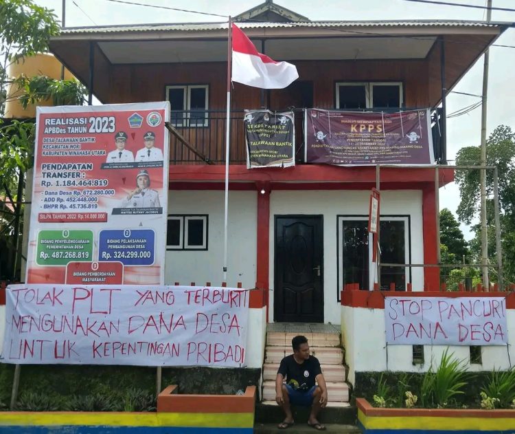 Polemik Jabatan Hukum Tua, Warga Bantik: Jangan Nanti Pencuri Diganti Perampok
