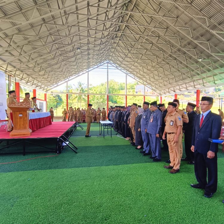 Lakukan Penyegaran, Bupati dan Wabup Bolsel Mutasi Pejabat