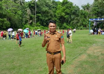 Tidak Hanya  Pariwisata, Ini yang Dilakukan Pemdes Darunu Support Pengembangan Bakat Para Pelajar SD se-Kecamatan Wori