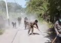 Sudah 7 Hari Personil Polres Sitaro Standby di Tagulandang, Apa Saja yang Sudah Dibuat?