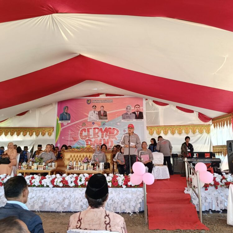 Bupati Limi Mokodompit Buka Gebyar PAUD Bolmong
