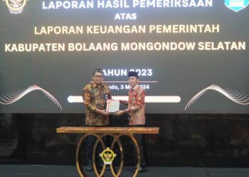 Pemkab Bolsel Berhasil Pertahankan Opini WTP 10 Kali Berturut-turut