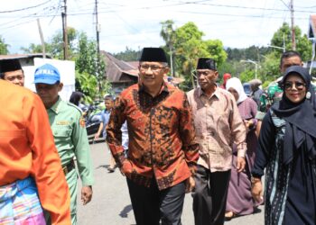 Hadiri Halal Bi Halal Desa Bilalang Satu, Asripan: Pendidikan Modal Penting