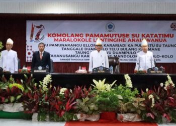 Gelar Rapat Paripurna Istimewa Dalam Rangka HUT Kabupaten Sitaro  ke-17, Ini Pesan Menohok Ketua DPRD Djon P Janis