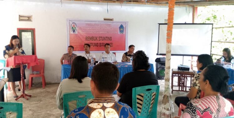 Pemerintah Kampung Birarikei Alokasikan Rp42 Juta Untuk Tunjang Upaya Pencegahan Kasus Anak Stunting