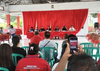 RDP Dengan Warga Terdampak Erupsi Gunung Ruang, Akan Ada Pendataan Terhadap Rumah yang Rusak