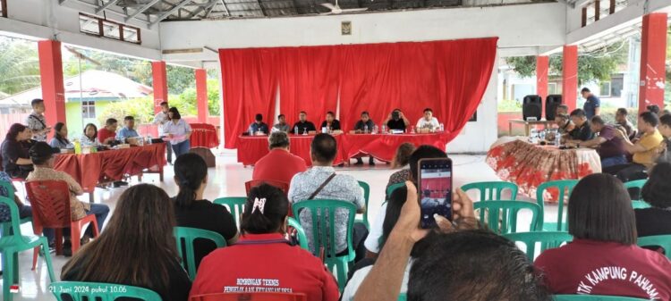 RDP Dengan Warga Terdampak Erupsi Gunung Ruang, Akan Ada Pendataan Terhadap Rumah yang Rusak