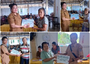 20 KPM di Kampung Birakiama Terima Bantuan Tunai Senilai Rp18 Juta