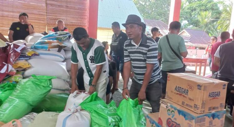 Warga Terdampak Erupsi Gunung Ruang Ucapkan Terima Kasih Kepada Kapitalau Apengsala, Ternyata ini Alasannya