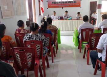 Dihadiri Camat Tagulandang Selatan, Pemerintah Kampung Birakiama Gelar Muskam