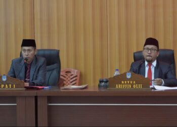 DPRD Bolsel Gelar Paripurna, Bahas Tiga Agenda Sekaligus