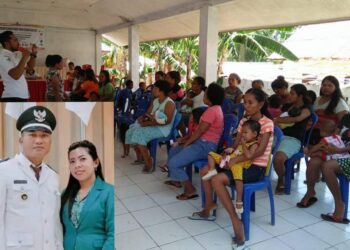 Berinvestasi Untuk Masa Depan Kampung, TP PKK Kampung Apengsala Kolaborasi Dengan Puskesmas Tagulandang, Ini yang Dilakukan