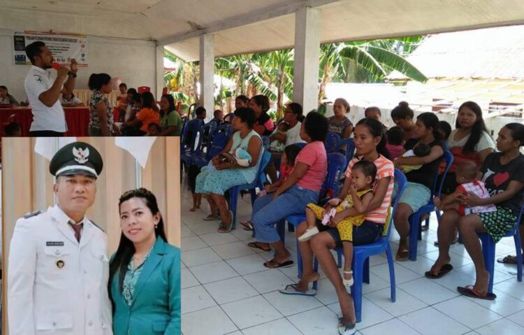 Berinvestasi Untuk Masa Depan Kampung, TP PKK Kampung Apengsala Kolaborasi Dengan Puskesmas Tagulandang, Ini yang Dilakukan