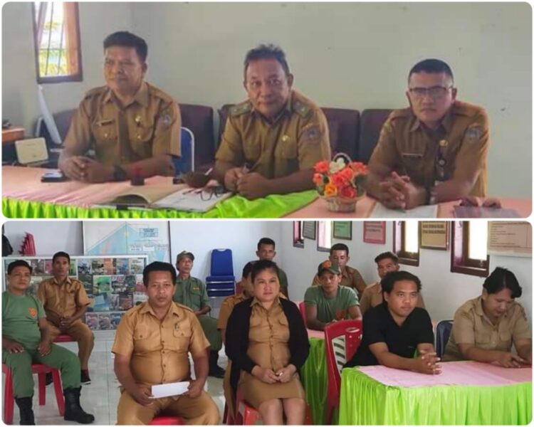 Tertib Administrasi, Pemerintah Kampung Birakiama Terima Kunjungan Tim Monev Kecamatan