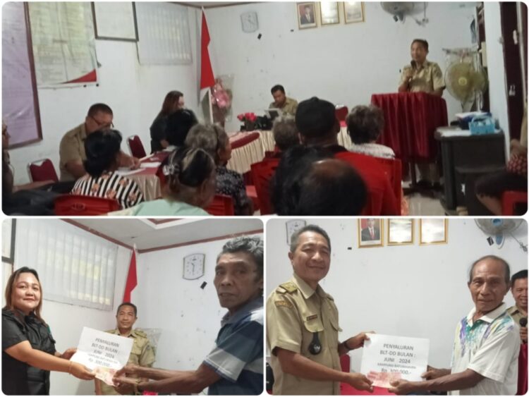 Kapitalau Nimbrot T Mulingka Salurkan Bantuan Tunai Senilai Rp9,6 Juta