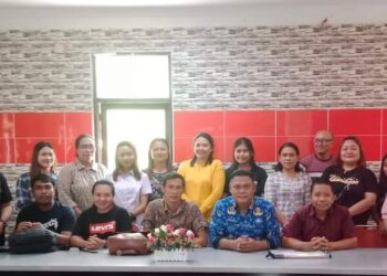 Kapitalau Christo Lahagari Boyong Sejumlah Perangkat Kampung ke Bappelitbangda, Bahas 4 Agenda ini